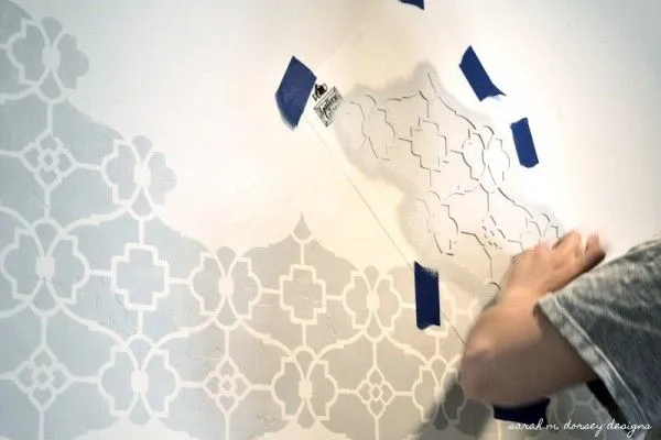Decorando con la técnica del stencil - Casa y Color Decorando con la técnica del stencil - Casa y Color