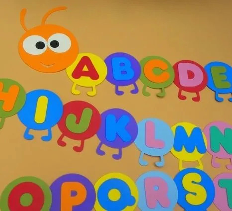 Para decorar el aula en EVA | Aprender Manualid...