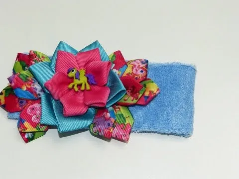 Como decorar balacas para el cabello paso a paso con flores en ... Como decorar balacas para el cabello paso a paso con flores en ...