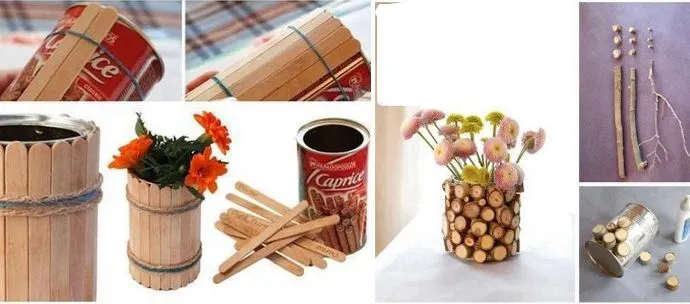 Decorar tu boda con latas | www.petalosyarroz.es Decorar tu boda con latas | www.petalosyarroz.es