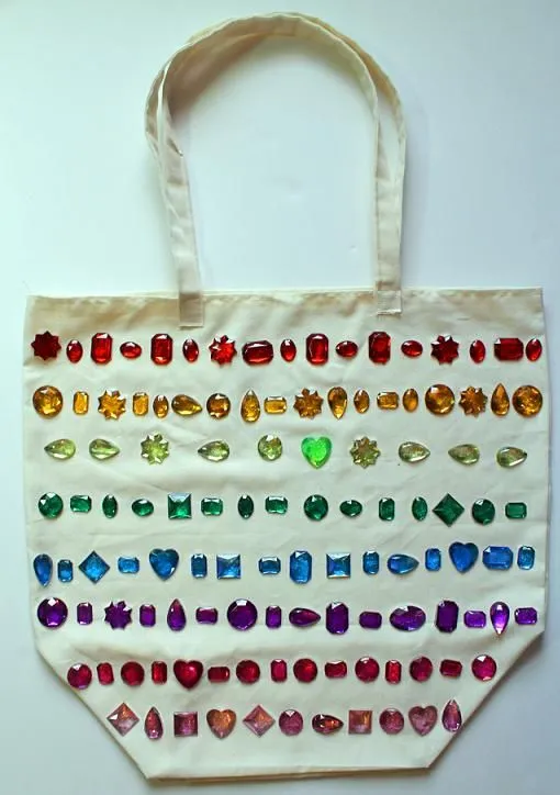 Decorar bolsos de tela - Ropa DIY