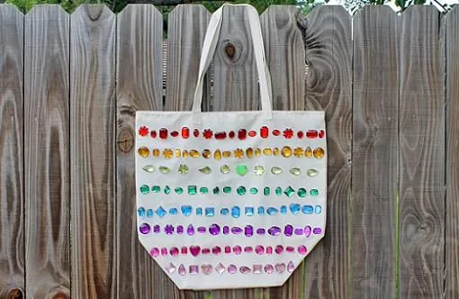 Decorar bolsos de tela - Ropa DIY