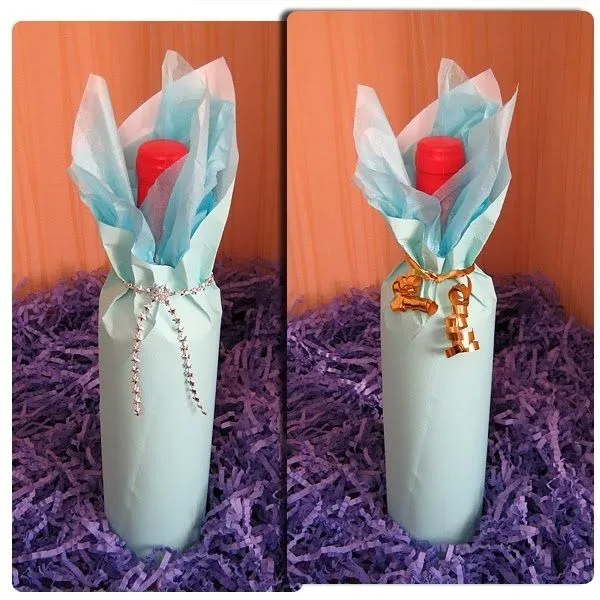 Decorar botellas de vino de forma original - Manualidades - Foro ... Decorar botellas de vino de forma original - Manualidades - Foro ...