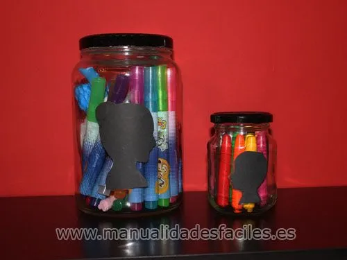 Como decorar botes de cristal reciclados | Manualidades faciles Como decorar botes de cristal reciclados | Manualidades faciles