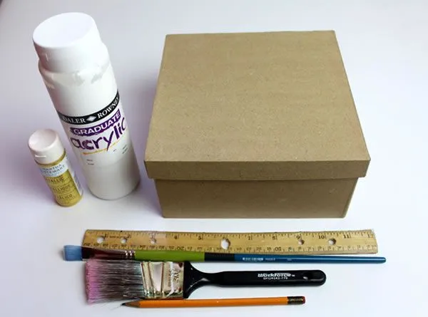 Cómo decorar una caja de cartón - Guía de MANUALIDADES Cómo decorar una caja de cartón - Guía de MANUALIDADES