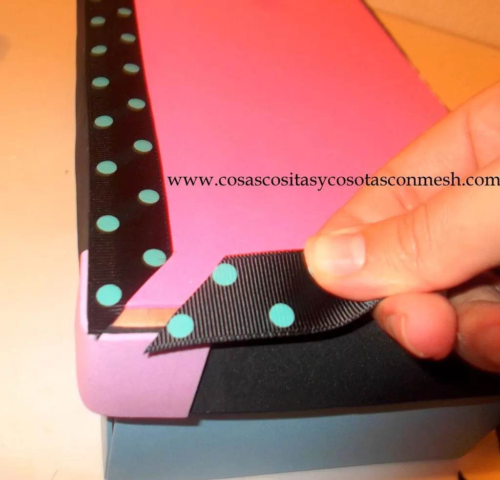 Como decorar una caja de zapatos : cositasconmesh Como decorar una caja de zapatos : cositasconmesh