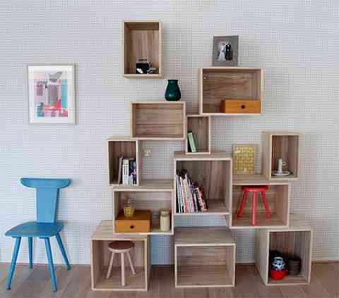 Decorar con cajas de madera, Decoración 2.0 Decorar con cajas de madera, Decoración 2.0