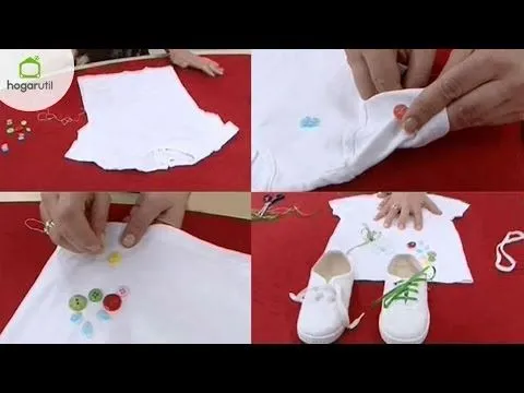 Decorar camiseta y zapatillas infantiles - YouTube