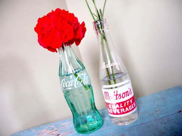 Decorar la casa con botellas de cristal o vidrio. | Mil Ideas de ...