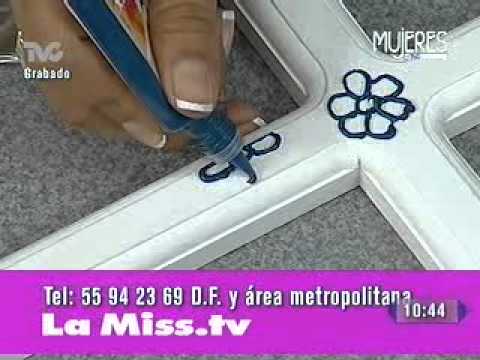 Cómo Decorar una Cruz con Tinta Mágica (METVC) - YouTube Cómo Decorar una Cruz con Tinta Mágica (METVC) - YouTube
