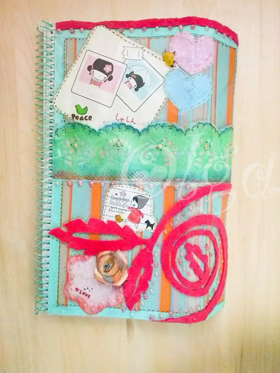 Decorar cuadernos, libretas y carpetas | Manualidades Decorar cuadernos, libretas y carpetas | Manualidades