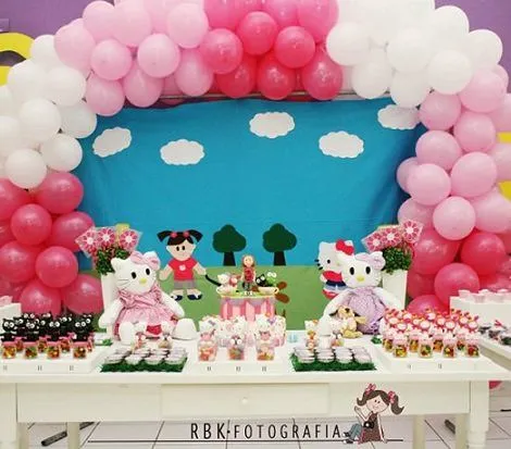 Cómo decorar un cumpleaños de Hello Kitty en casa Cómo decorar un cumpleaños de Hello Kitty en casa