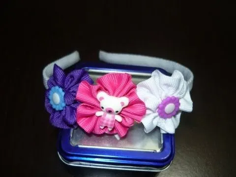 Como decorar una diademas en cintas facilmente . video No.02 ... Como decorar una diademas en cintas facilmente . video No.02 ...