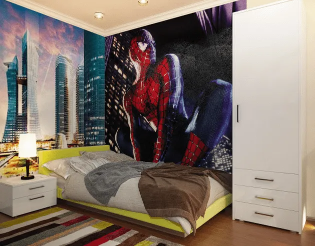 Decorar un Dormitorio Infantil Inspirado en Spiderman - Hombre ...