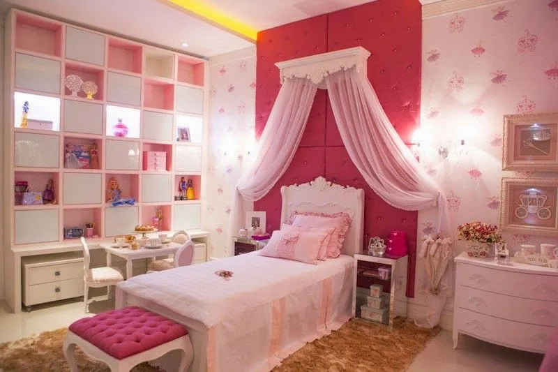 Cómo Decorar un Dormitorio de Princesa Disney? Bedroom Princess ...