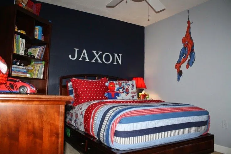 Decorar un Dormitorio Temático del Hombre Araña - Spiderman ... Decorar un Dormitorio Temático del Hombre Araña - Spiderman ...
