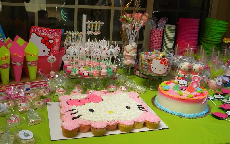 Decoración para fiesta de Hello Kitty - 20 fotos e imágenes gratis - Imagui