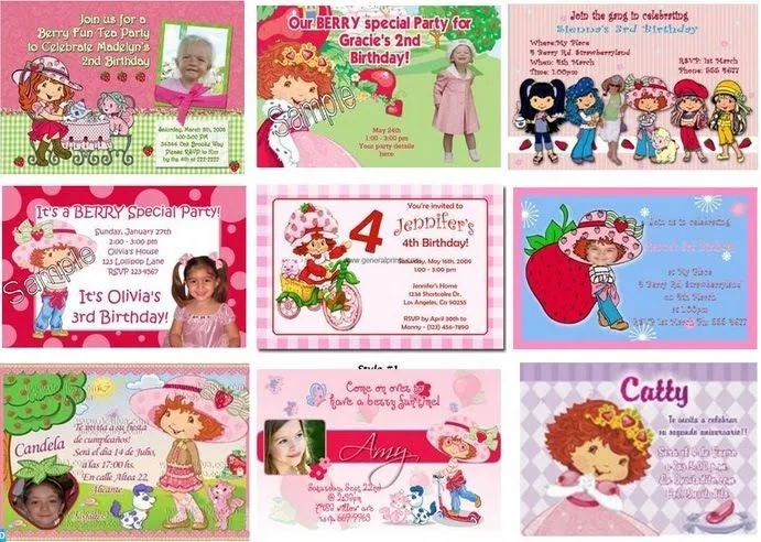 Tarjetas para imprimir de rosita fresita - Imagui Tarjetas para imprimir de rosita fresita - Imagui