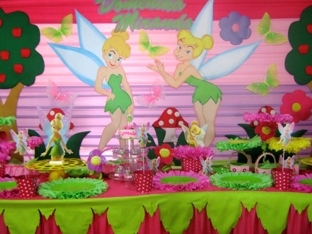 Decoración de campanita para cumpleaños - Imagui Decoración de campanita para cumpleaños - Imagui
