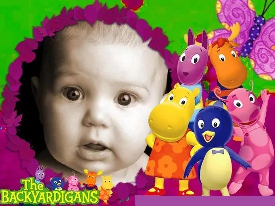 Decorar fotos con los backyardigans | Fotomontajes infantiles Decorar fotos con los backyardigans | Fotomontajes infantiles