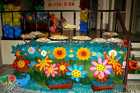 Decoración de fiestas infantiles sin globos - Imagui Decoración de fiestas infantiles sin globos - Imagui
