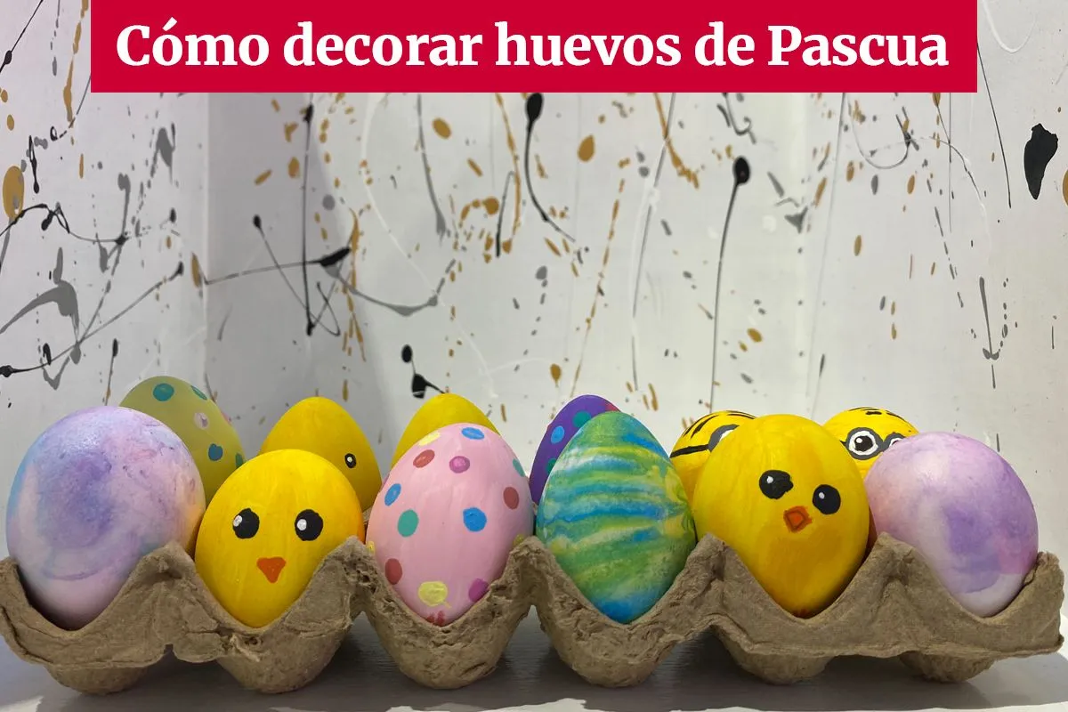 Cómo decorar huevos de Pascua