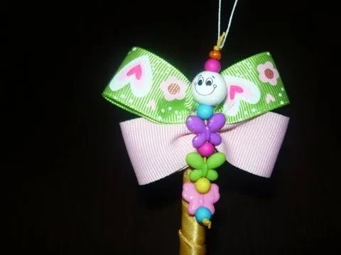 como decorar lapiceros con mariposas en cinta . video No.041 ... como decorar lapiceros con mariposas en cinta . video No.041 ...