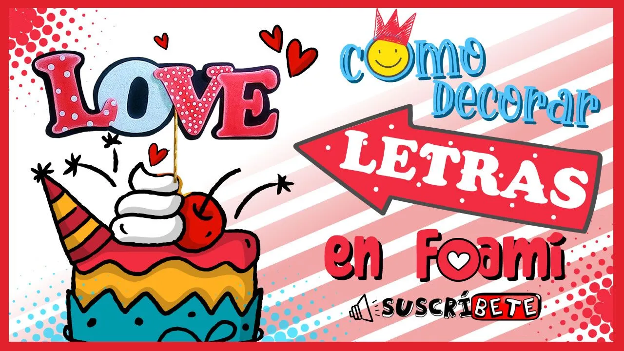 Cómo DECORAR LETRAS en FOAMI ▷ HABLADORES ◁ NOMBRES en FOAMI Cómo DECORAR LETRAS en FOAMI ▷ HABLADORES ◁ NOMBRES en FOAMI