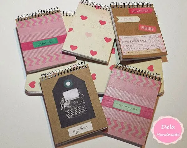 decorar libretas | Aprender manualidades es facilisimo.
