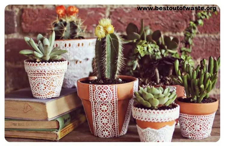 decorar macetas Archives - Ideas para jardines y decoración