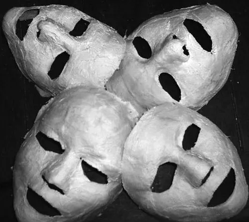 Cómo hacer máscaras en vendas de yeso | LOGO- Cómo hacer máscaras en vendas de yeso | LOGO-