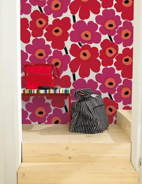 DECORAR CON PAPEL TAPIZ FLOREADO FLOWERING WALLPAPER : DECORAR PAREDES DECORAR CON PAPEL TAPIZ FLOREADO FLOWERING WALLPAPER : DECORAR PAREDES