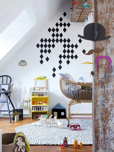 Cómo decorar las paredes de una habitación infantil | Rutchicote