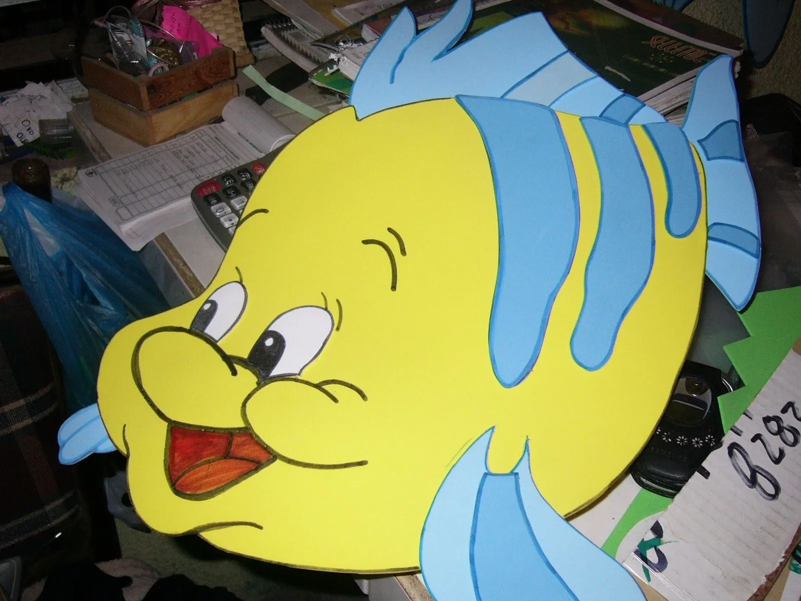 PEZ PARA DECORAR (FOAMY)