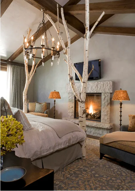 Cómo decorar con ramas de árboles