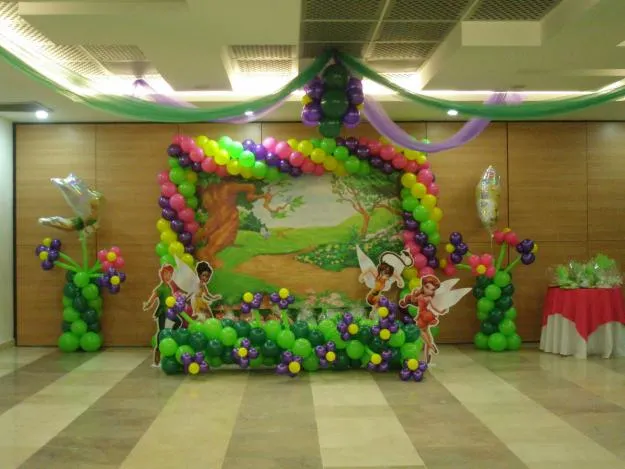 Como decorar un salon de fiesta de campanita - Imagui