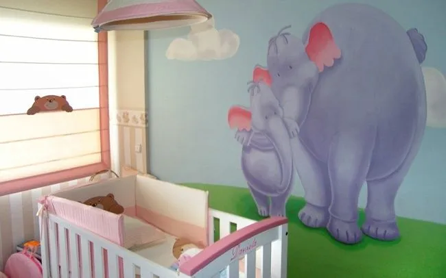 Cómo decorar el suelo y las paredes de la habitación del bebé Cómo decorar el suelo y las paredes de la habitación del bebé