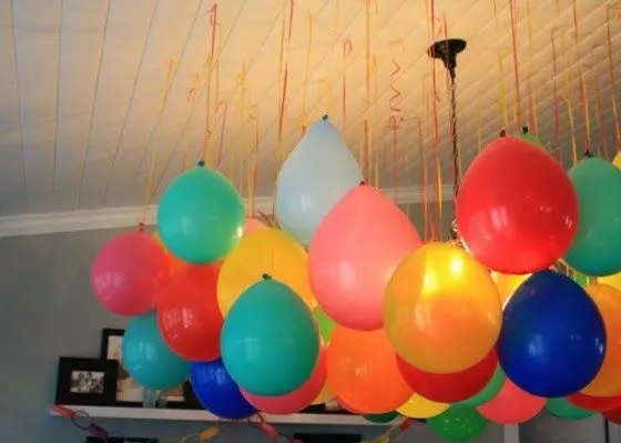 DECORAR EL TECHO CON GLOBOS - SOMOSDECO Blog de Decoración DECORAR EL TECHO CON GLOBOS - SOMOSDECO Blog de Decoración