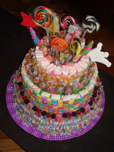 Decorar tortas infantiles con golosinas - Imagui Decorar tortas infantiles con golosinas - Imagui