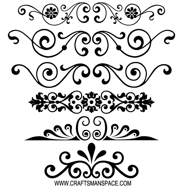 Decorative Ornaments Vector Free | Free Vector Graphics Download ...