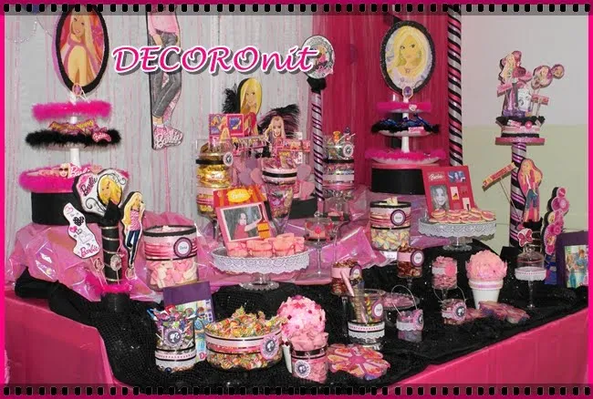 DECOROnit: DECO BARBIE PARTY & FASHION BEAUTY DECOROnit: DECO BARBIE PARTY & FASHION BEAUTY