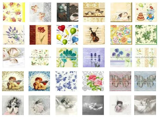 decoupage servilleta 33x33 paquetes de cm-Artesanías de Papel ...