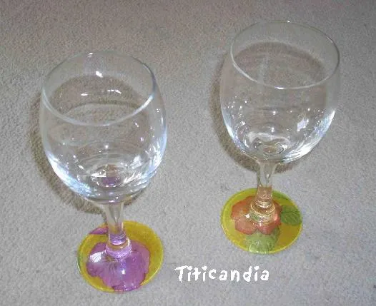 Decoupage en Vidrio (