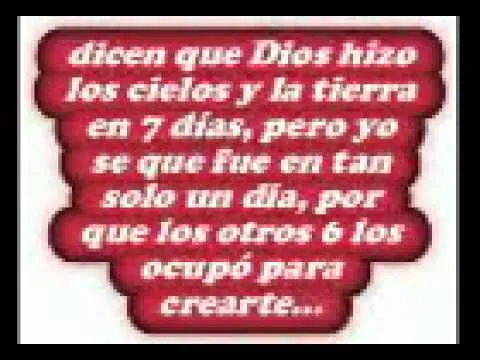 Dedicatoria para el amor de mi vida - YouTube