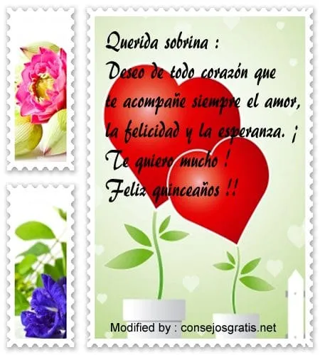 Dedicatorias de 15 años para una sobrina con imàgenes | 10.000 ... Dedicatorias de 15 años para una sobrina con imàgenes | 10.000 ...