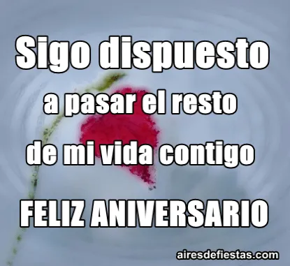 dedicatorias para aniversarios de bodas | Aires de Fiesta