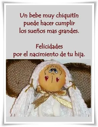 Dedicatorias para bebés recien nacidos - Imagui Dedicatorias para bebés recien nacidos - Imagui