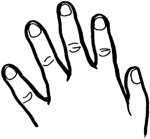 Dedo para colorear animado - Imagui