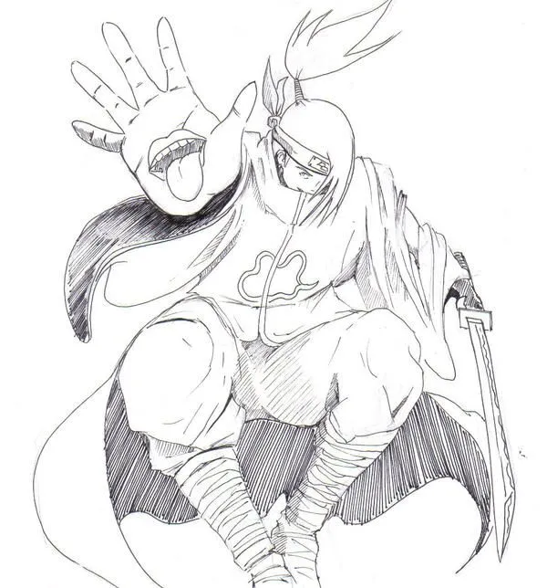 deidara by hyde78 on DeviantArt