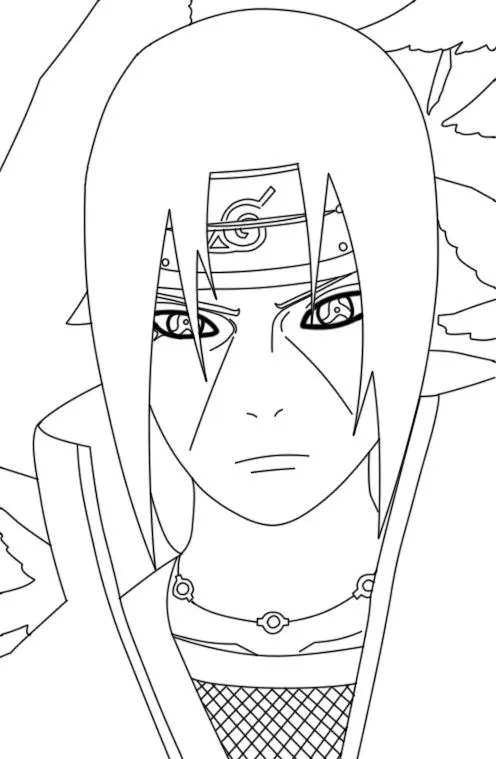Dibujos para colorear de itachi uchiha - Imagui